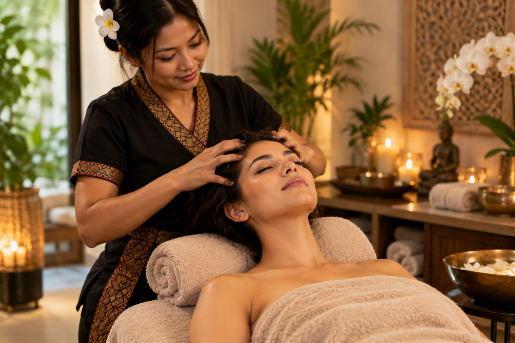 Hoofdmassage